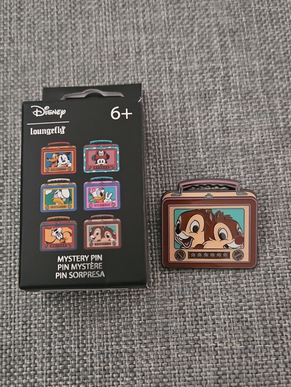 Loungefly Disney Chip 'n' Dale Lunch Box Pin